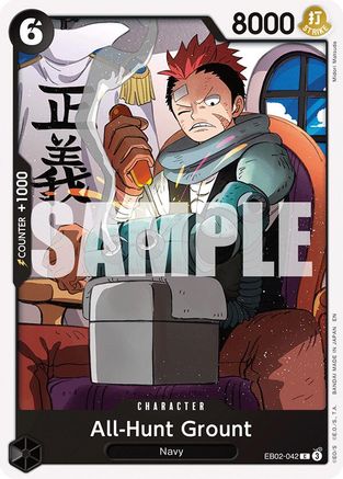 All-Hunt Grount (EB02-042) [Extra Booster: Anime 25th Collection] One Piece Single Bandai