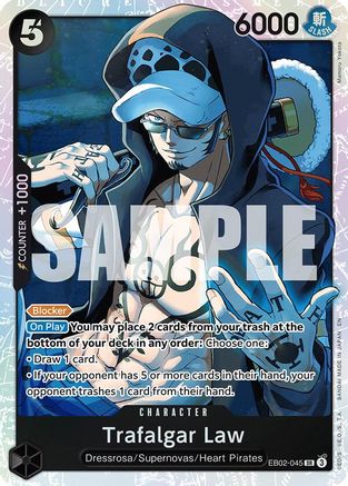 Trafalgar Law (EB02-045) [Extra Booster: Anime 25th Collection] Foil One Piece Single Bandai