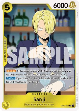 Sanji (EB02-054) [Extra Booster: Anime 25th Collection] Foil One Piece Single Bandai