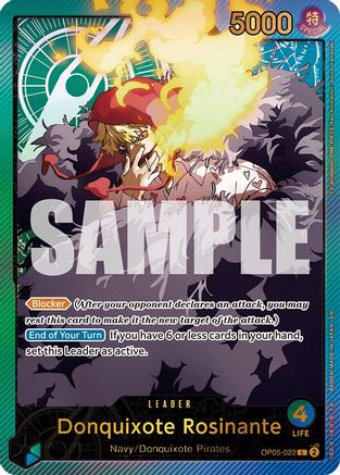 Donquixote Rosinante (SPR) (OP05-022) [Extra Booster: Anime 25th Collection] Foil One Piece Single Bandai