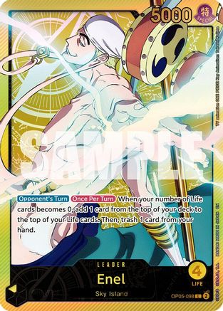 Enel (SPR) (OP05-098) [Extra Booster: Anime 25th Collection] Foil One Piece Single Bandai