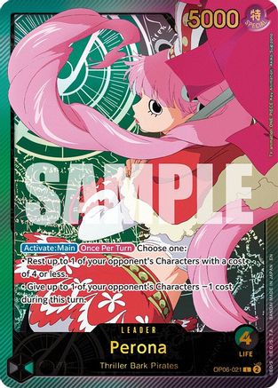 Perona (SPR) (OP06-021) [Extra Booster: Anime 25th Collection] Foil One Piece Single Bandai
