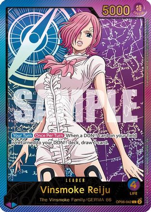 Vinsmoke Reiju (SPR) (OP06-042) [Extra Booster: Anime 25th Collection] Foil One Piece Single Bandai