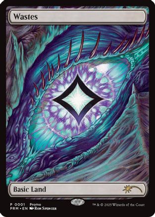 Wastes (0001) (PLAY-001) [Misc] Play Promos MTG Single Wizards of the Coast