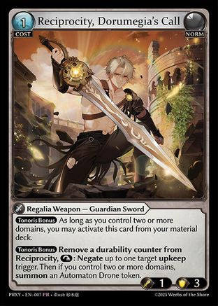 Reprocity, Dorumegia's Call (007) [Proxias Vault] Grand Archive Single Weebs of the Shore