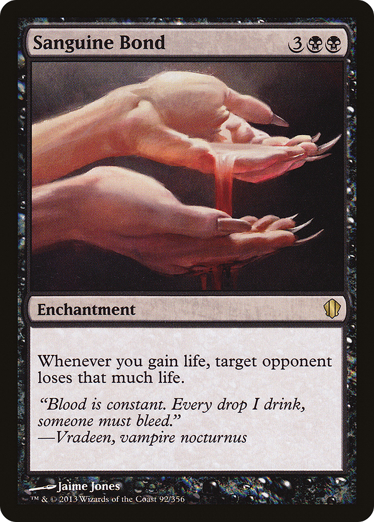 Sanguine Bond (C13-092) [Commander 2013] MTG Single Wizards of the Coast