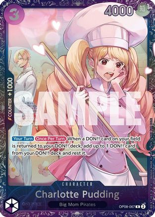 Charlotte Pudding (Treasure Cup 2025) (OP08-067) [One Piece Promotion Cards] Foil One Piece Single Bandai