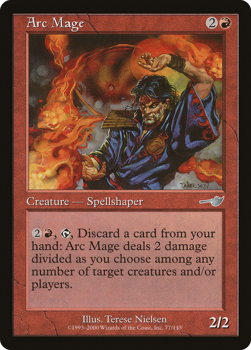 Arc Mage (NMS-077) [Nemesis] MTG Single Wizards of the Coast