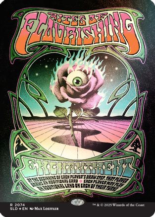 Rites of Flourishing (2074) (Rainbow Foil) (SLD-2074) [Secret Lair] Drop Series Foil MTG Single Wizards of the Coast