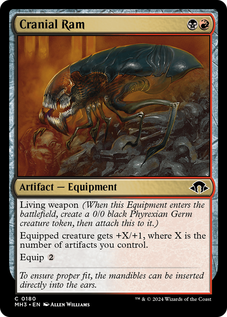 Cranial Ram (MH3-180) [Modern Horizons 3] MTG Single Wizards of the Coast