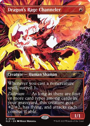 Dragon's Rage Channeler (2048) (SLD-2048) [Secret Lair] Drop Series MTG Single Wizards of the Coast