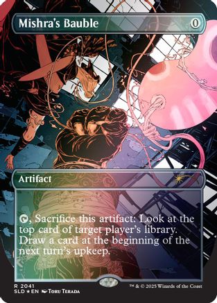 Mishra's Bauble (2041) (Rainbow Foil) (SLD-2041) [Secret Lair] Drop Series MTG Single Wizards of the Coast