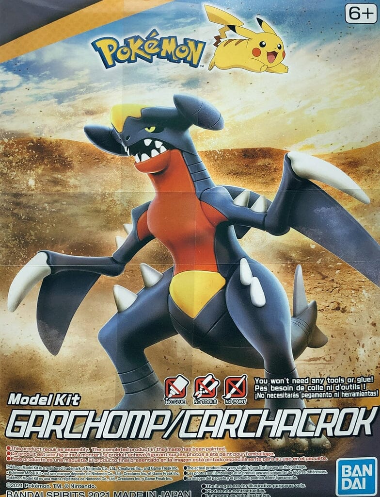 Bandai Spirits: Pokémon Model Kit - Garchomp Toys & Plushes Bandai