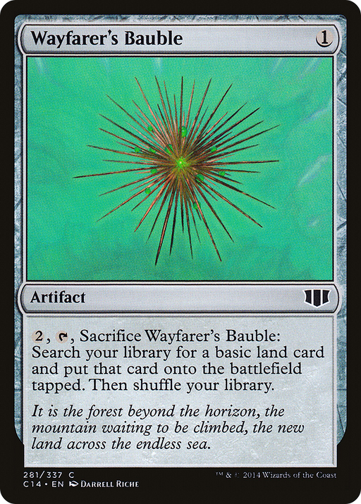 Wayfarer's Bauble (C14-281) [Commander 2014] MTG Single Wizards of the Coast