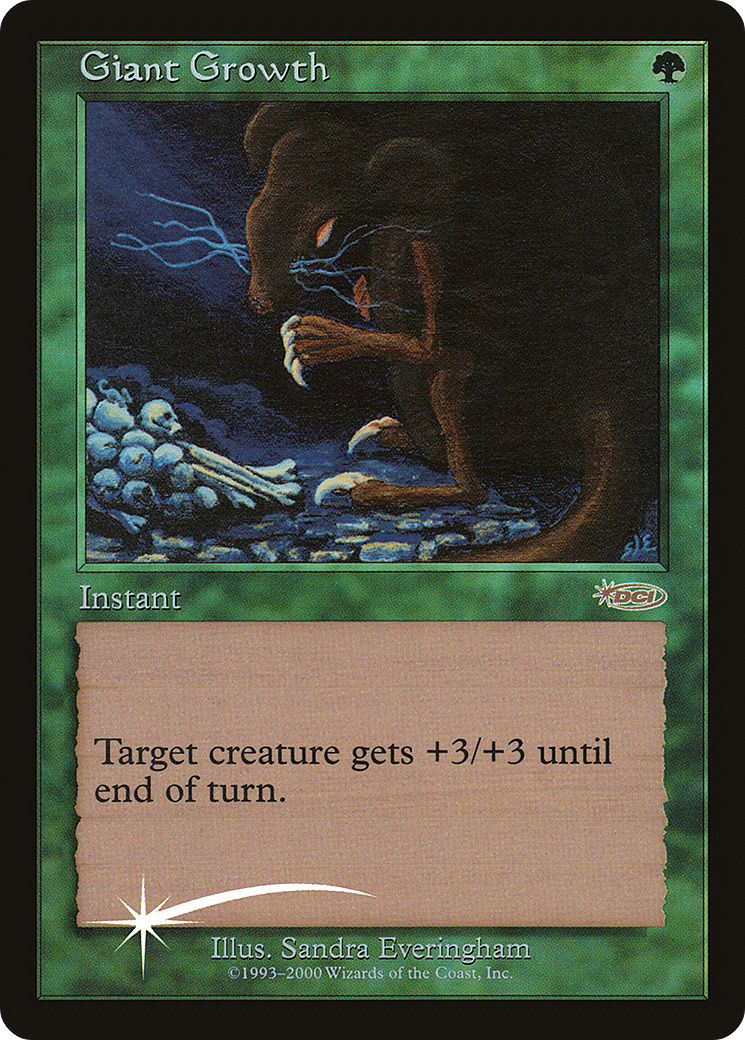 Giant Growth (FNM-007) [Misc] Friday Night Magic 2000 Foil MTG Single Magic: The Gathering