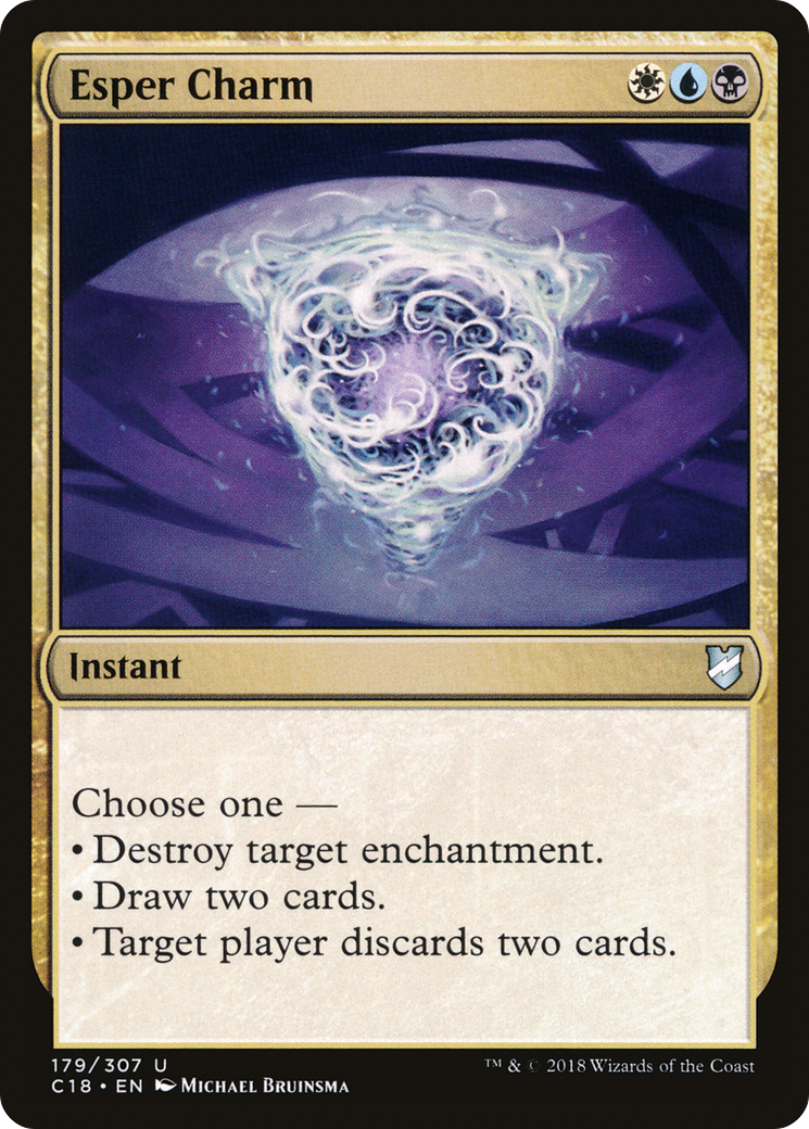 Esper Charm (C18-179) [Commander 2018] MTG Single Wizards of the Coast