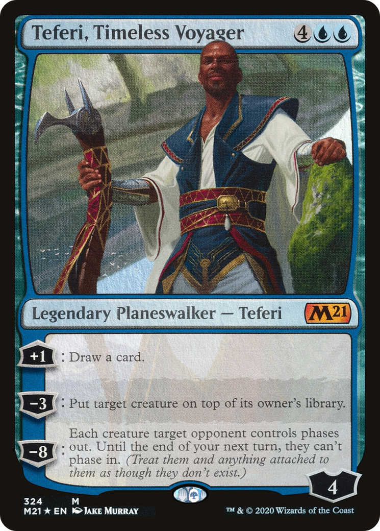 Teferi, Timeless Voyager (M21-324) [Core Set 2021] Foil MTG Single Wizards of the Coast