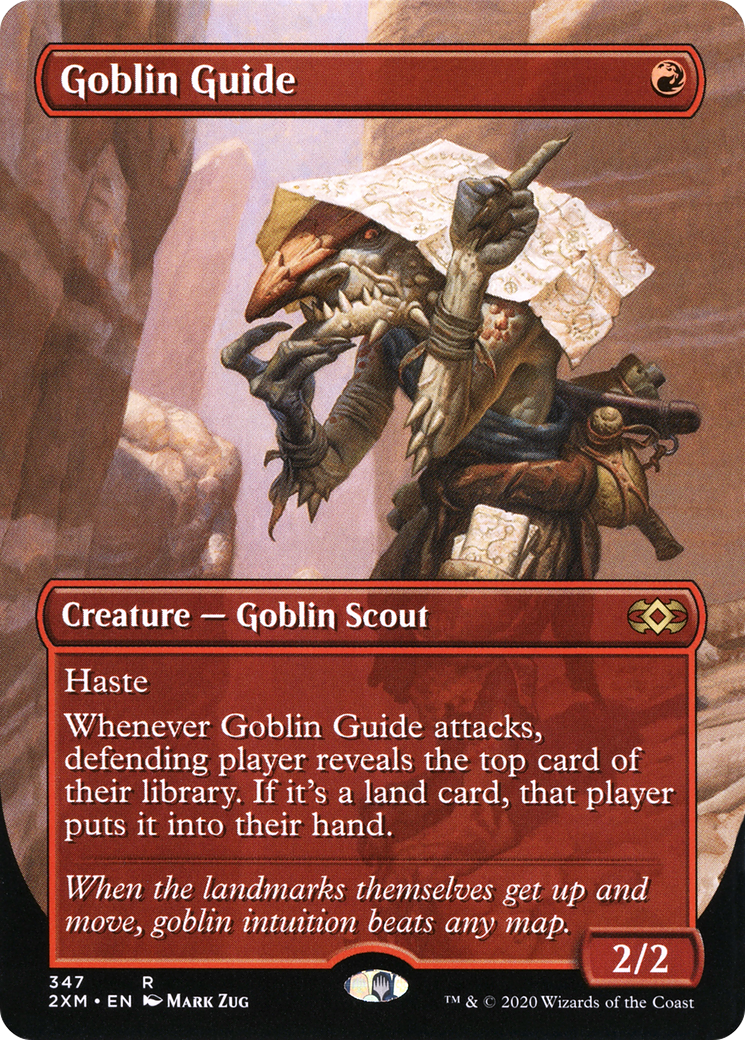 Goblin Guide (2XM-347) [Double Masters] (Borderless) MTG Single Wizards of the Coast