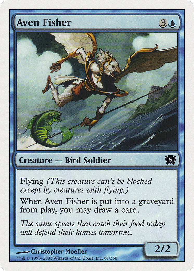 Aven Fisher (9ED-061) [9th Edition] Foil MTG Single Wizards of the Coast