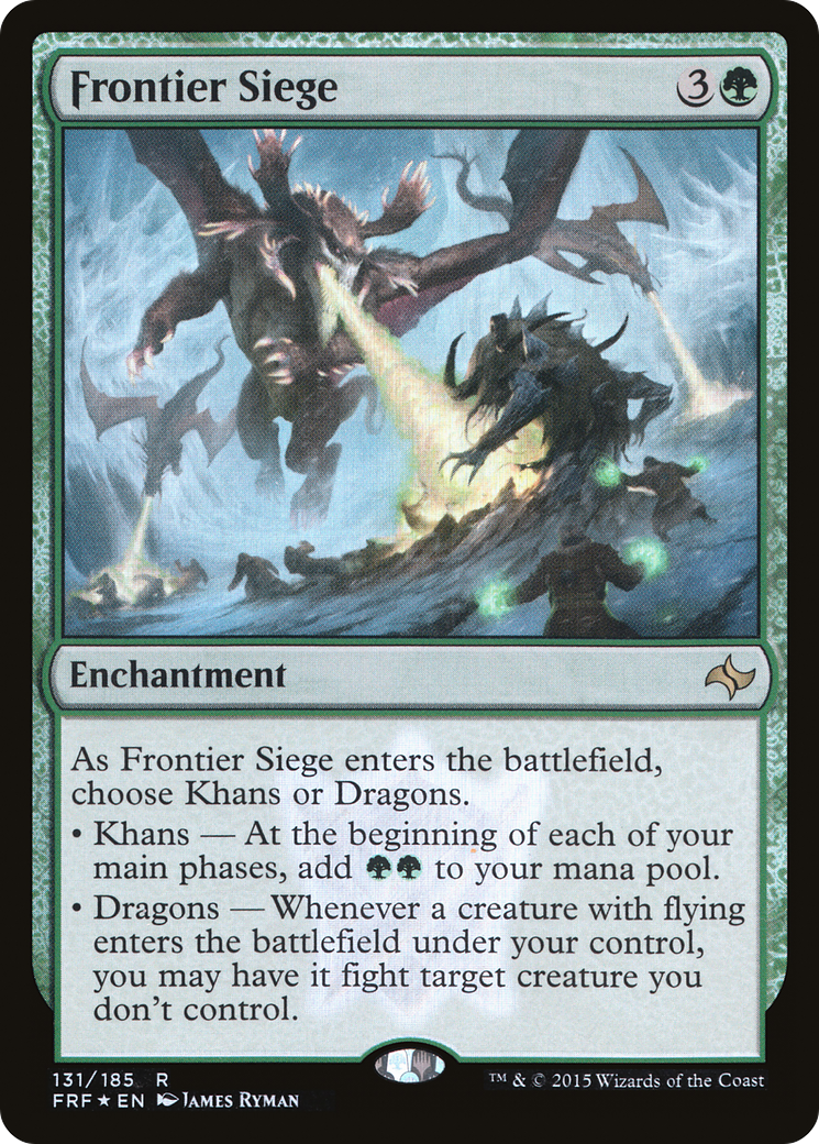 Frontier Siege (FRF-131★) [Fate Reforged] Foil MTG Single Wizards of the Coast