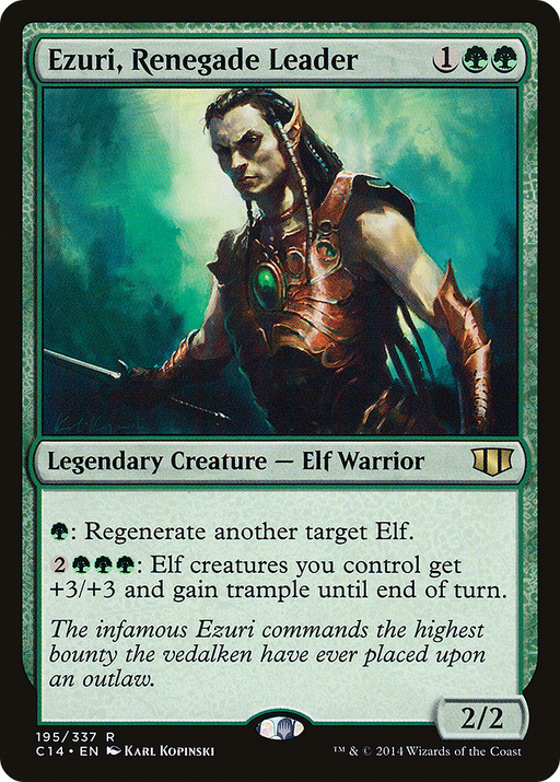 Ezuri, Renegade Leader (C14-195) [Commander 2014] MTG Single Wizards of the Coast