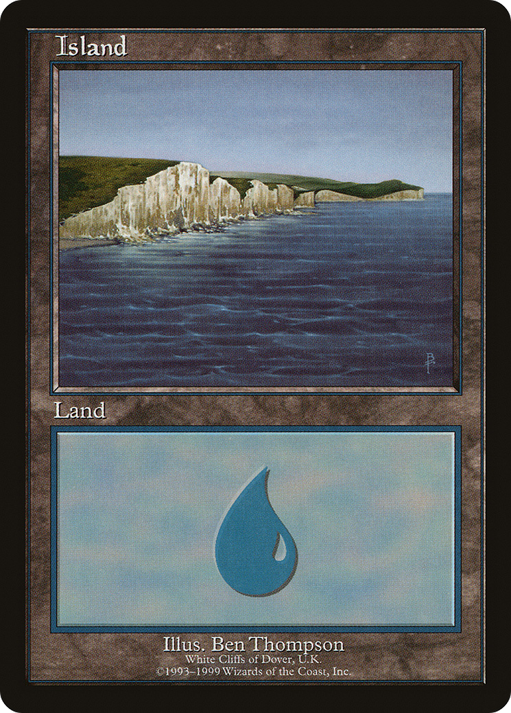 Island (EURO-012) [Misc] European Land Program MTG Single Wizards of the Coast