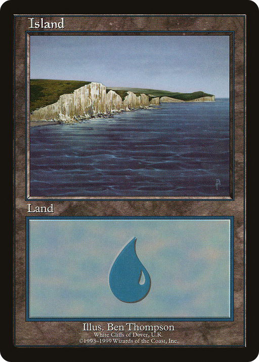 Island (EURO-012) [Misc] European Land Program MTG Single Wizards of the Coast