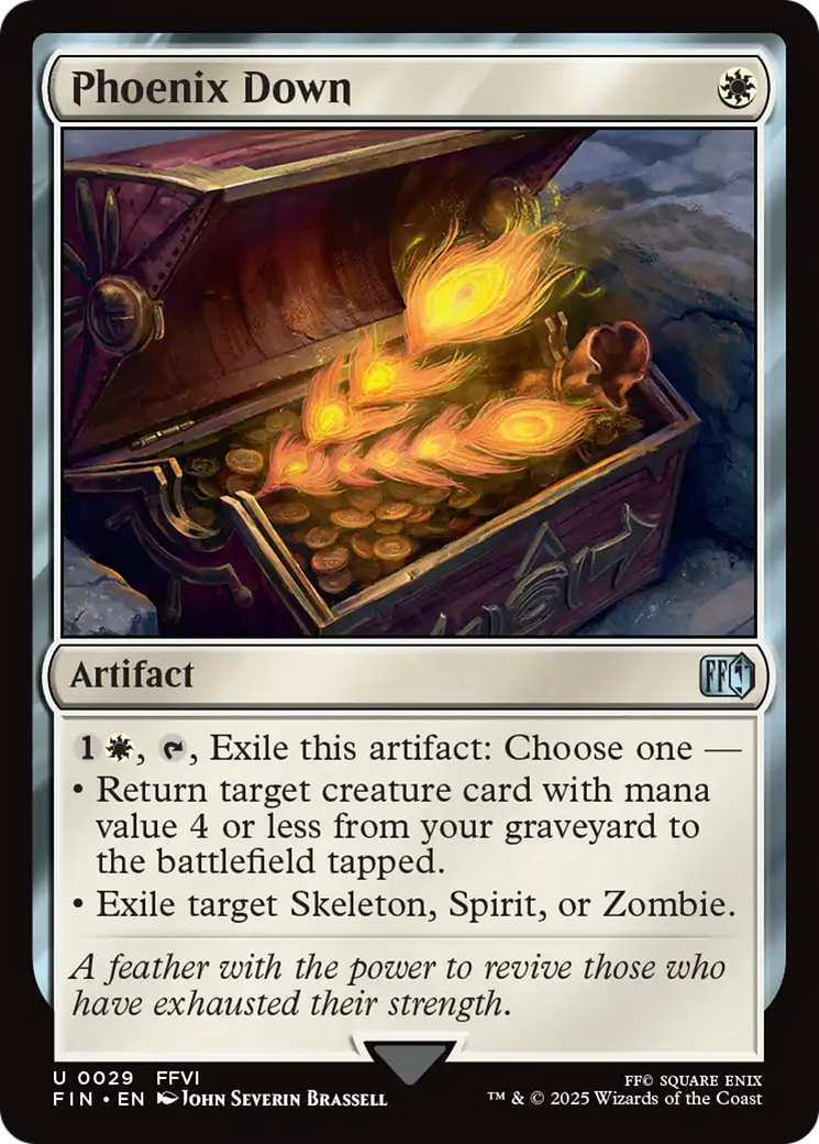 Phoenix Down (FIN-029) [FINAL FANTASY] MTG Single Wizards of the Coast