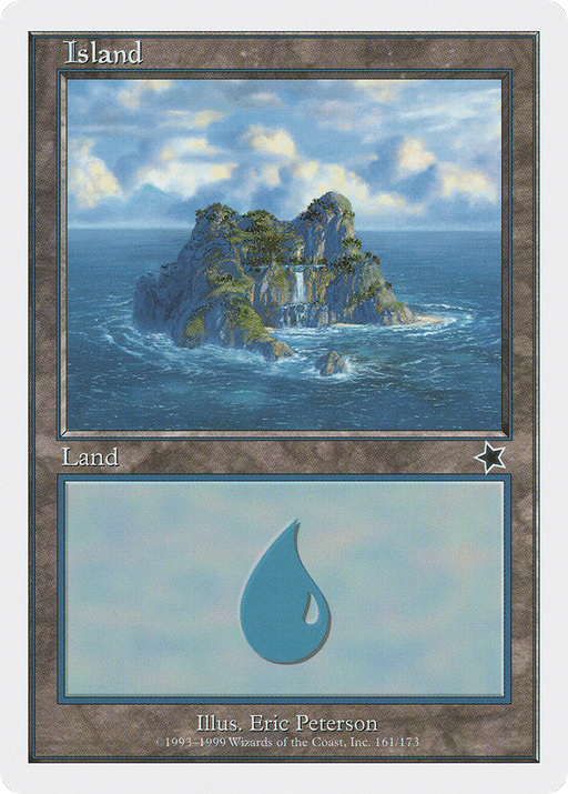 Island (S99-161) [Misc] Starter 1999 MTG Single Wizards of the Coast
