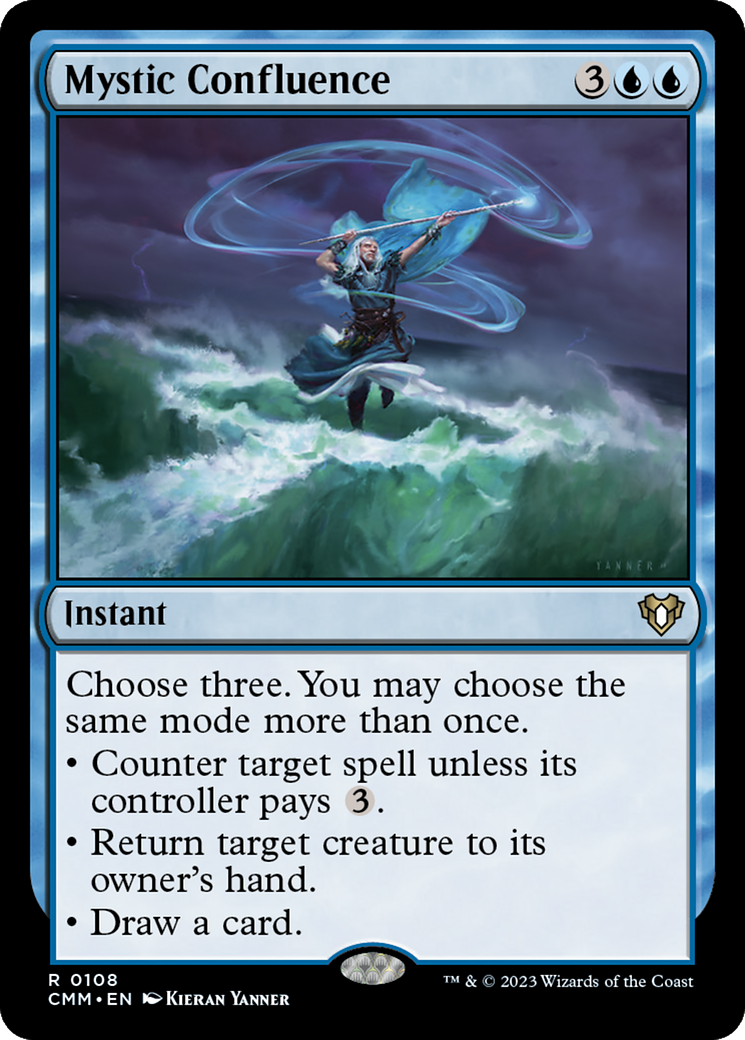 Mystic Confluence (CMM-108) [Commander Masters] MTG Single Wizards of the Coast