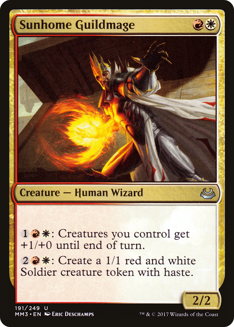 Sunhome Guildmage (MM3-191) [Modern Masters 2017] MTG Single Modern Masters 2017