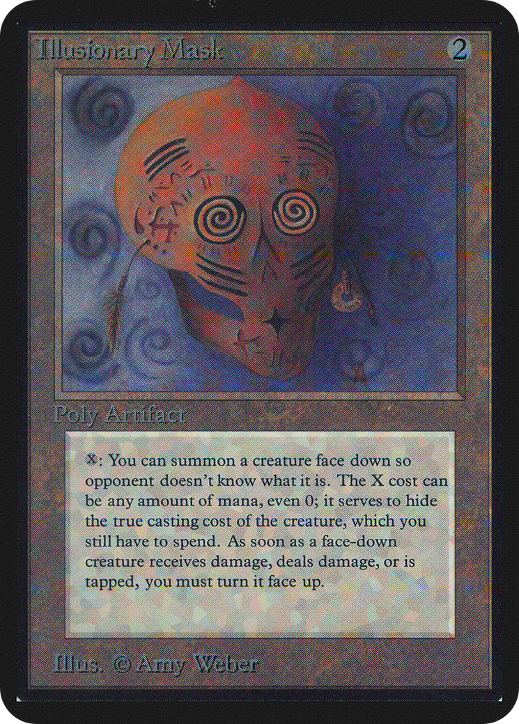 Illusionary Mask (LEA-249) [Oldschool] Limited Edition Alpha MTG Single Wizards of the Coast