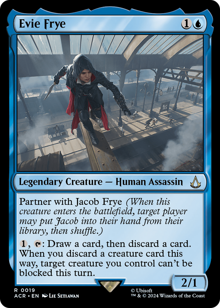 Evie Frye (ACR-019) [Assassin's Creed] Foil MTG Single Wizards of the Coast