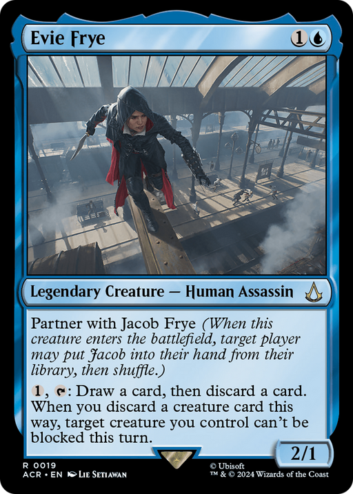 Evie Frye (ACR-019) [Assassin's Creed] Foil MTG Single Wizards of the Coast