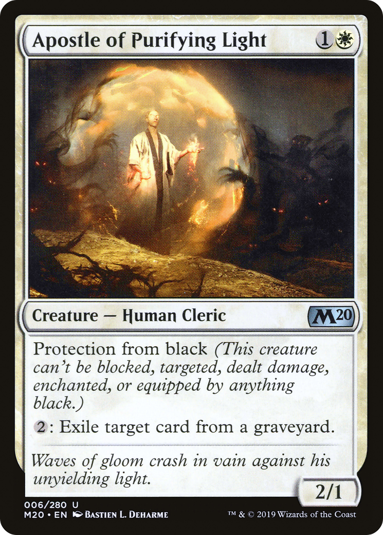 Apostle of Purifying Light (M20-006) [Core Set 2020] Foil MTG Single Wizards of the Coast