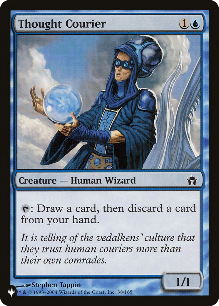 Thought Courier (LIST-5DN-38) [Mystery Booster] The List MTG Single Wizards of the Coast