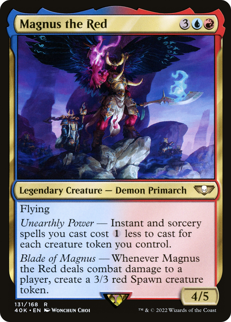 Magnus the Red (40K-131) [Warhammer 40,000 Commander] MTG Single Wizards of the Coast