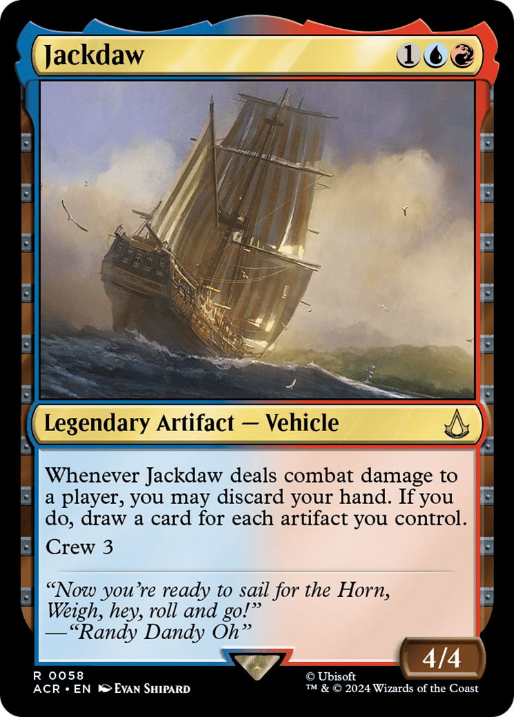Jackdaw (ACR-058) [Assassin's Creed] Foil MTG Single Wizards of the Coast