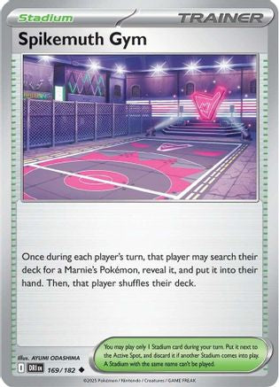 Spikemuth Gym (169) Reverse Holofoil [SV: Destined Rivals] Pokemon Single Pokémon