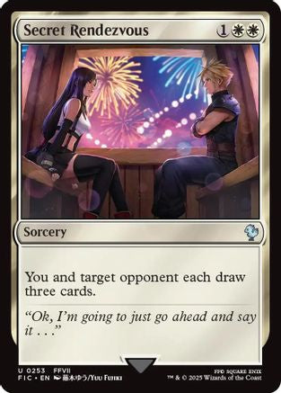 Secret Rendezvous (0253) (FIC-253) [Commander: FINAL FANTASY] MTG Single Wizards of the Coast