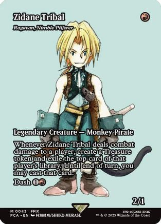 Zidane Tribal - Ragavan, Nimble Pilferer (Showcase) (FCA-043) [FINAL FANTASY: Through the Ages] MTG Single Wizards of the Coast
