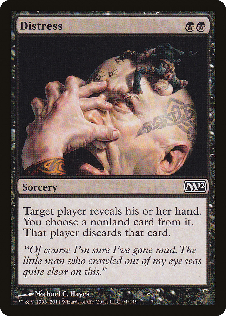 Distress (M12-094) [Magic 2012] MTG Single Wizards of the Coast