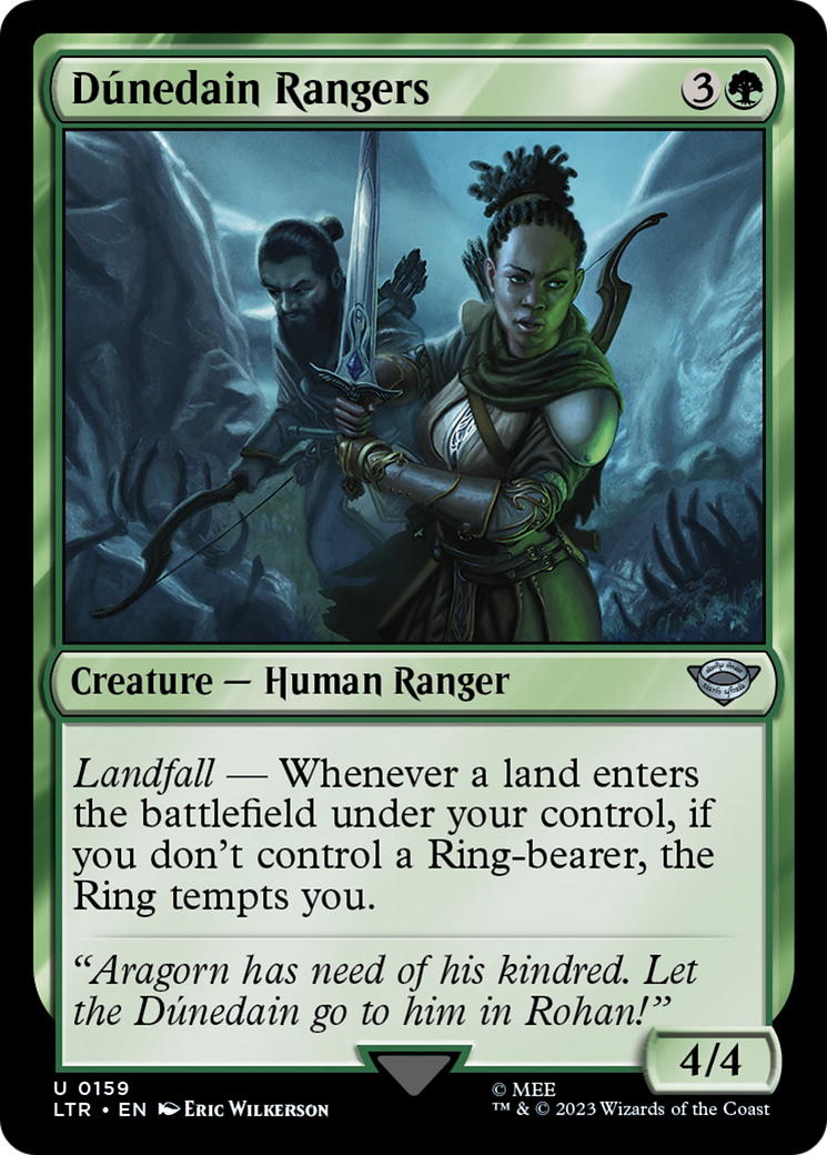 Dúnedain Rangers (LTR-159) [The Lord of the Rings: Tales of Middle-earth] MTG Single Wizards of the Coast