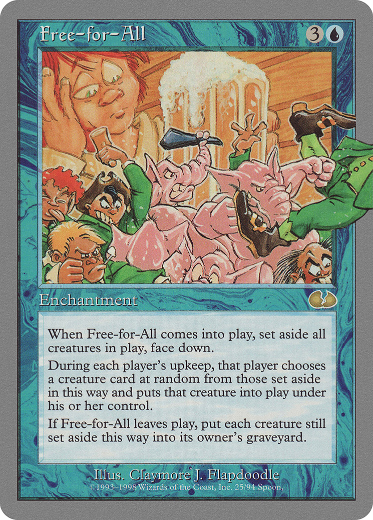Free-for-All (UGL-025) [Unglued] MTG Single Wizards of the Coast