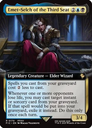 Emet-Selch of the Third Seat (FIC-170) [Commander: FINAL FANTASY] MTG Single Wizards of the Coast