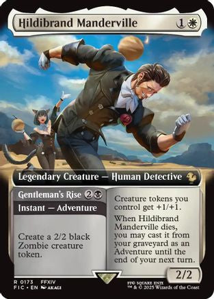 Hildibrand Manderville (Extended Art) (FIC-173) [Commander: FINAL FANTASY] Foil MTG Single Wizards of the Coast