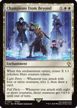 Champions from Beyond (FIC-011) [Commander: FINAL FANTASY] MTG Single Wizards of the Coast