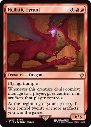 Hellkite Tyrant (FIC-295) [Commander: FINAL FANTASY] MTG Single Wizards of the Coast