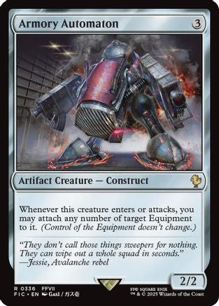 Armory Automaton (FIC-336) [Commander: FINAL FANTASY] MTG Single Wizards of the Coast