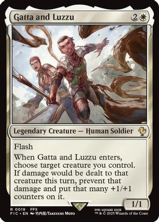 Gatta and Luzzu (FIC-019) [Commander: FINAL FANTASY] MTG Single Wizards of the Coast